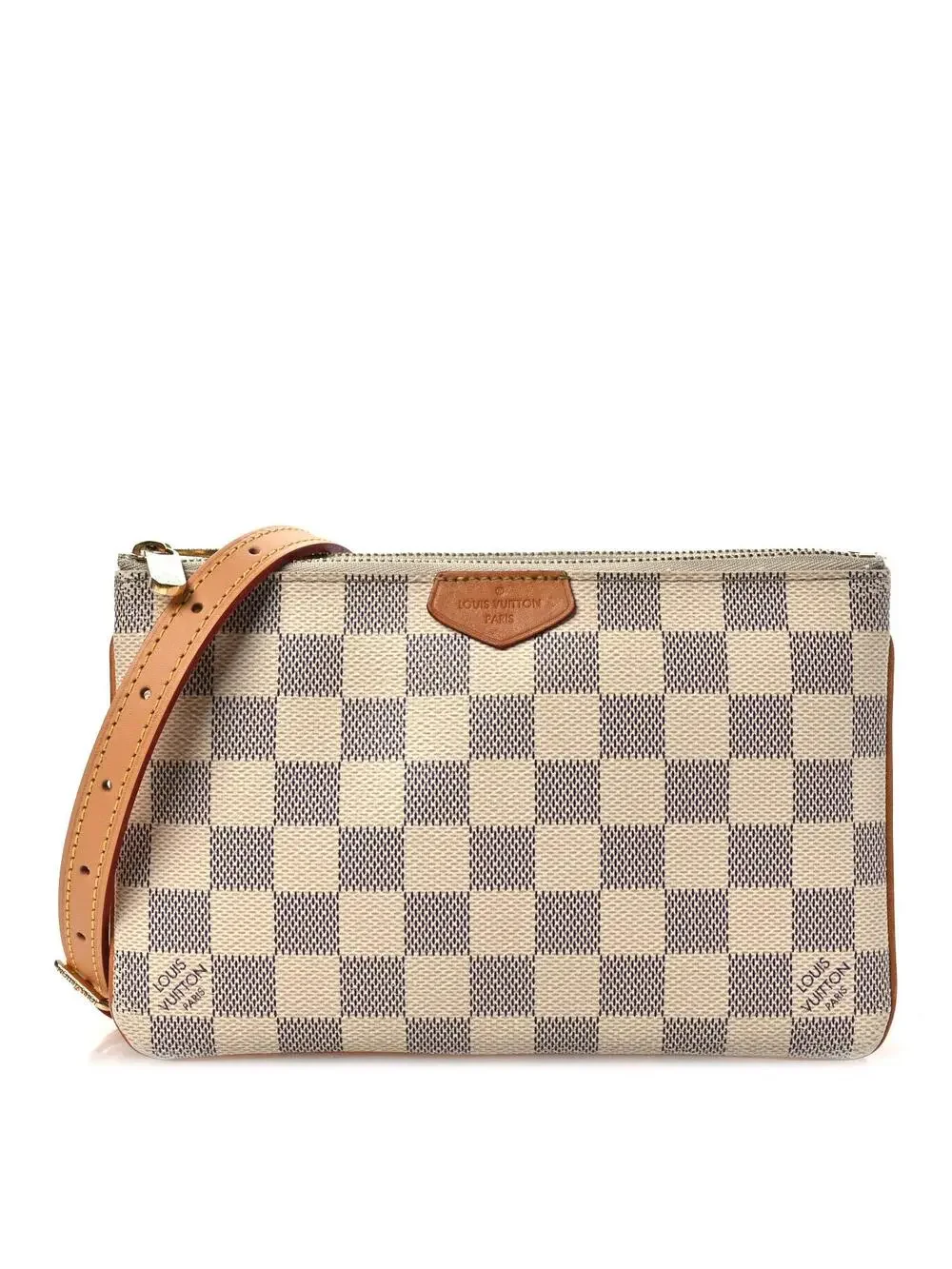 Louis Vuitton Damier Azur Double Zip #284809L11B